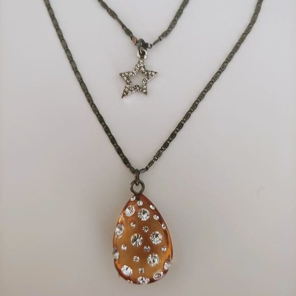Betsey Johnson Jewelry - NWT - Betsey Johnson 2-Charm Necklace Betsey Johnson Jewelry - NWT - Betsey Johnson 2-Charm Necklace